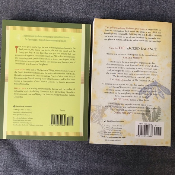 ++2 for $20++ Bundle of two David Suzuki books - Picture 2 of 5